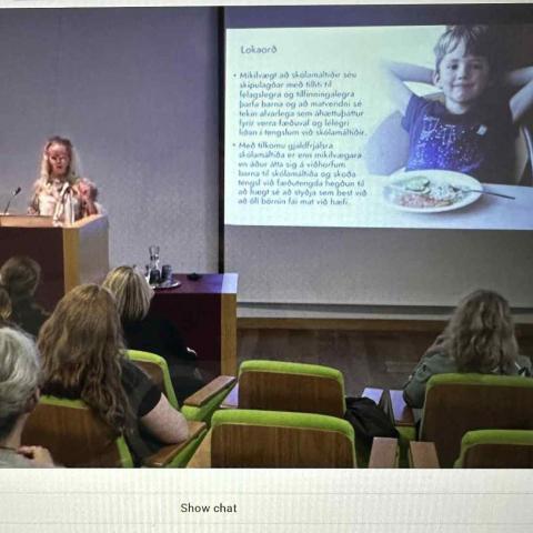Anna Sigga flytur fyrirlestur í fundaröðinni Heilsan okkar